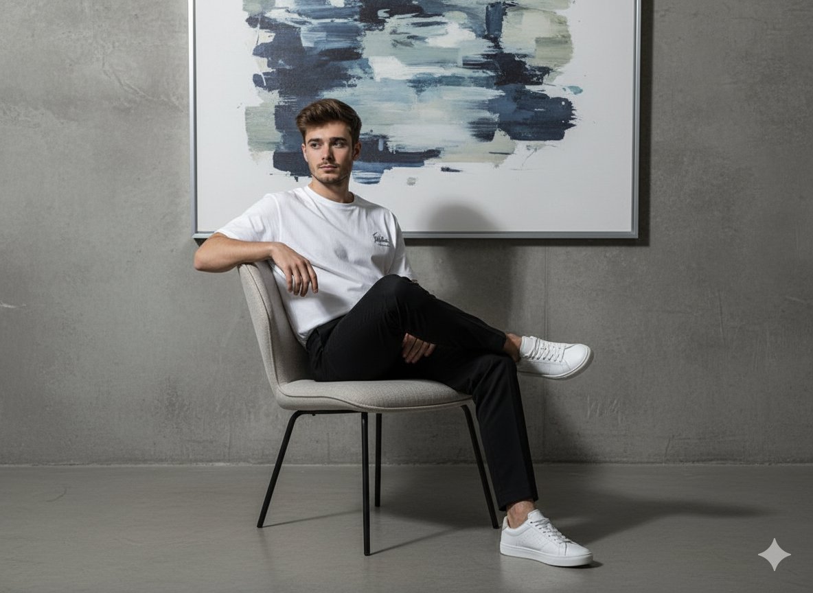 contemplative portrait