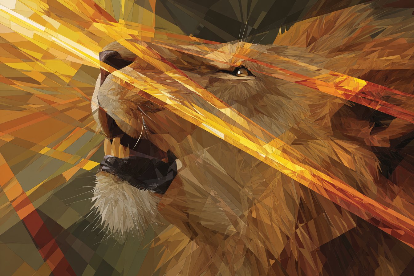 Rayonism Light Refraction depiction