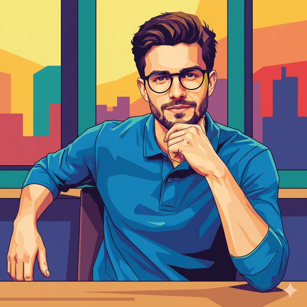 WPAP style digital artwork ( 2 )