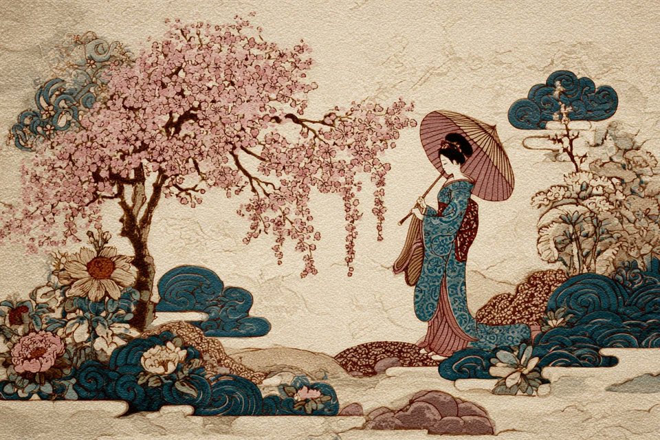 Timeless Ukiyo-e Elegance