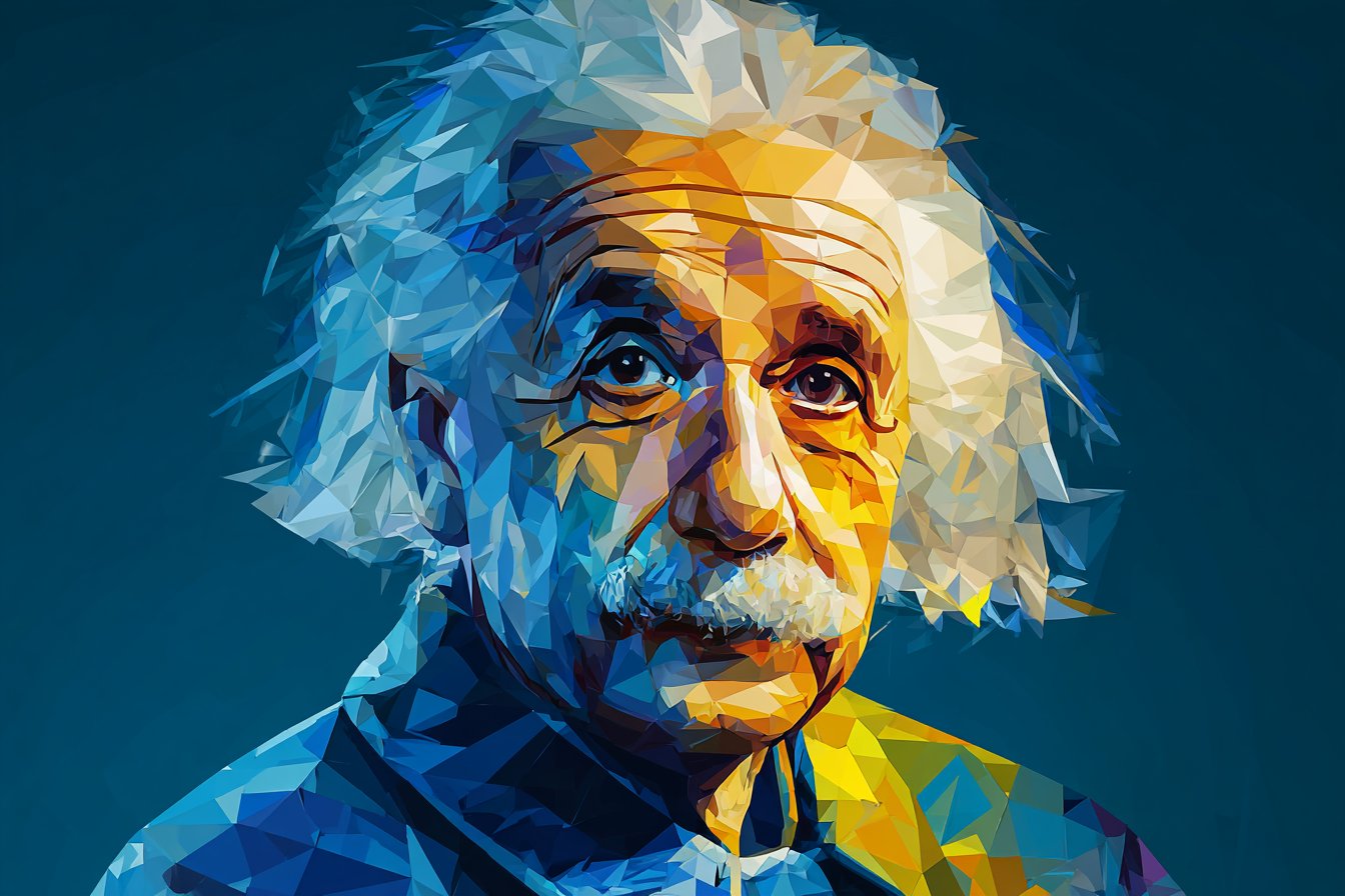 Prismatic Polygon Portrait