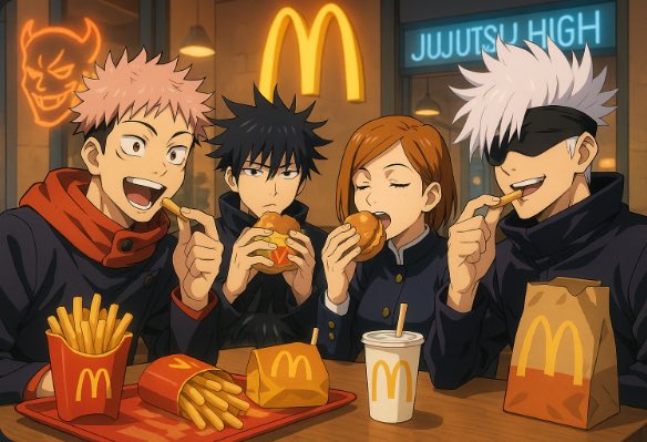 Anime x Fastfood