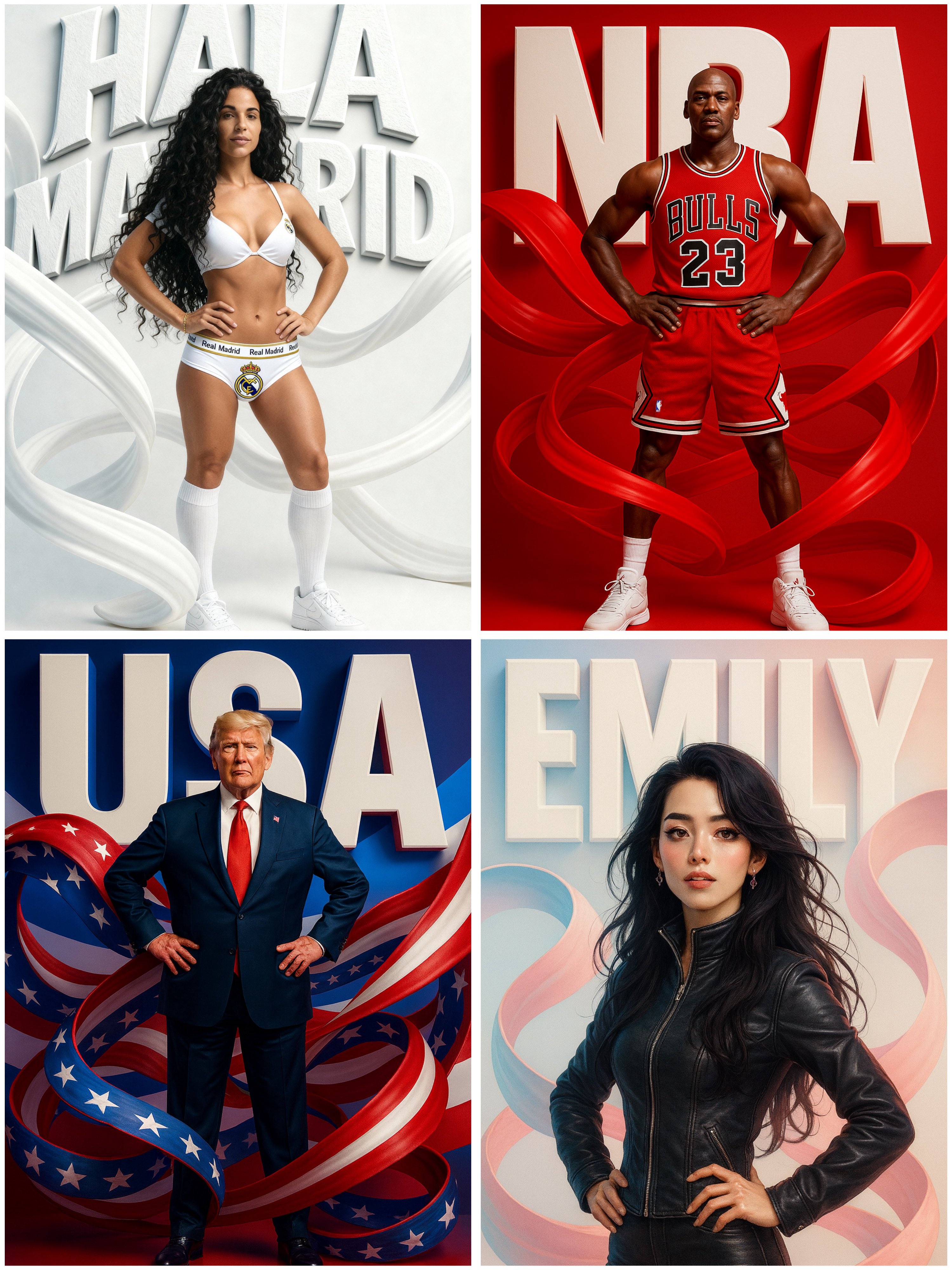 ANY character into a premium poster