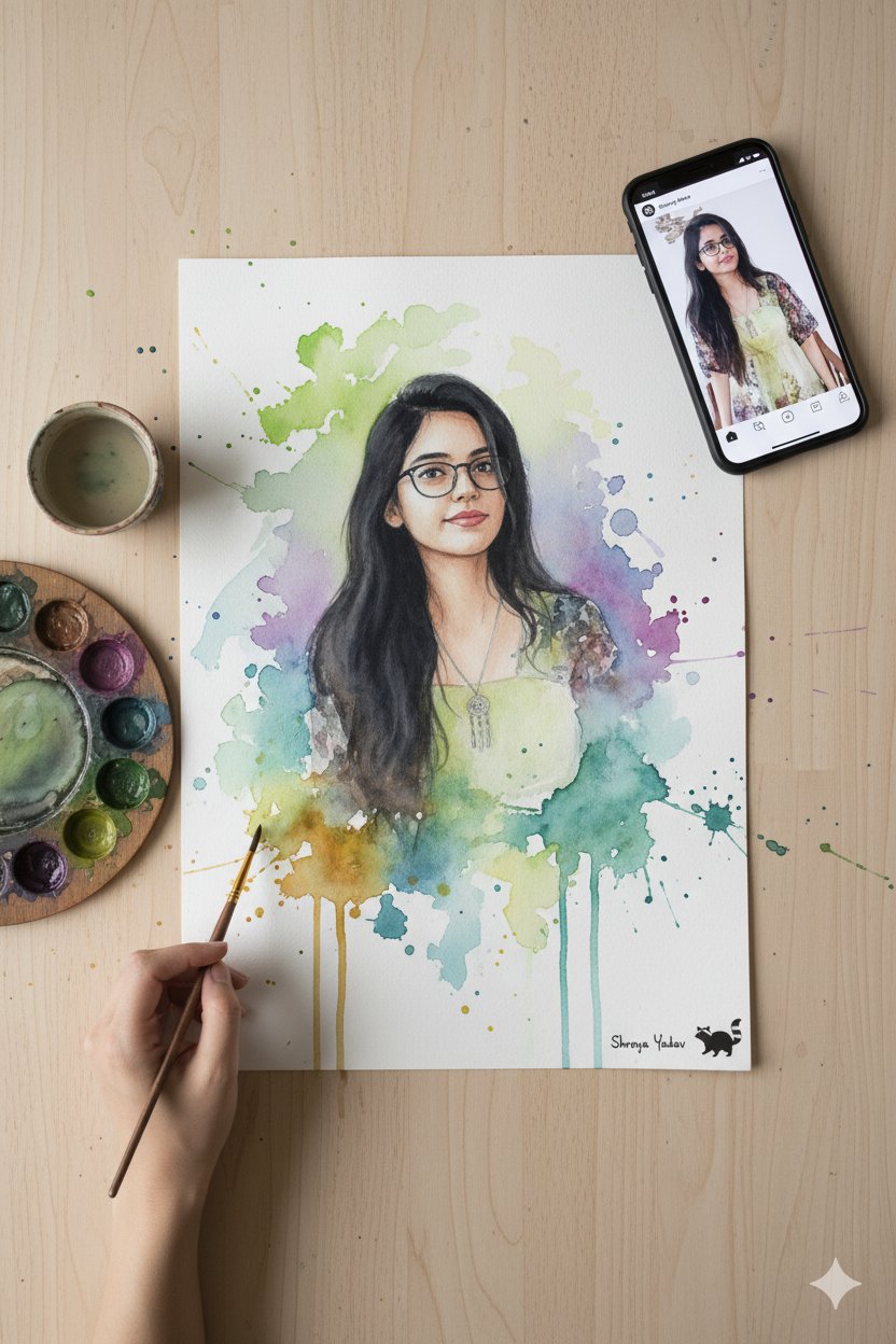 Watercolor Painting Art