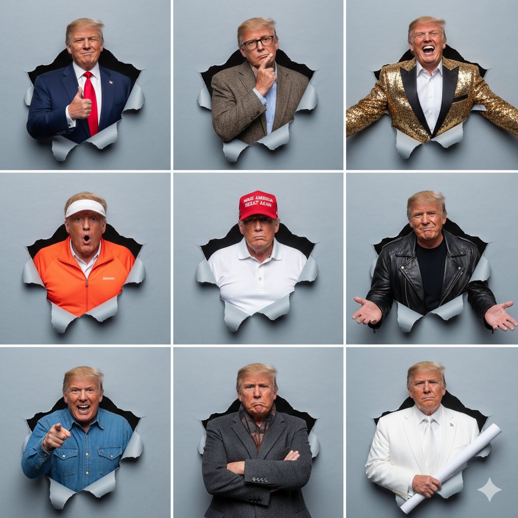 studio style collage