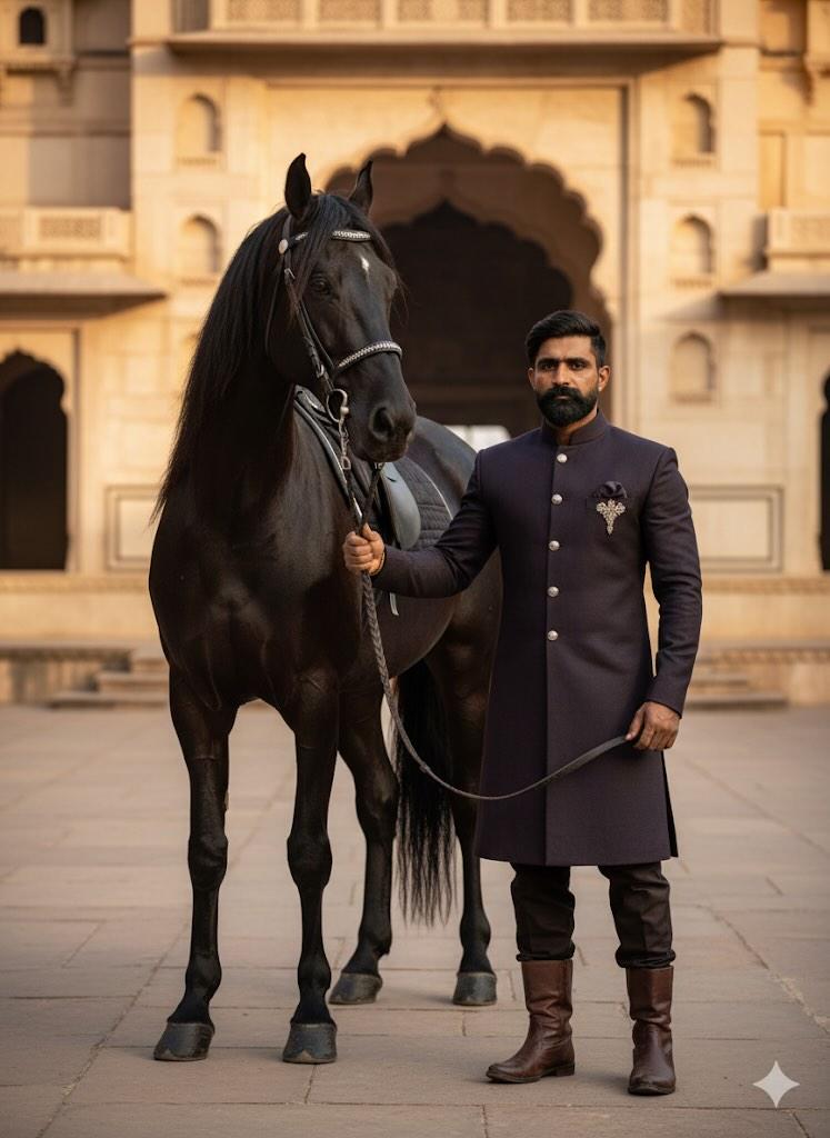 Photography with horse 