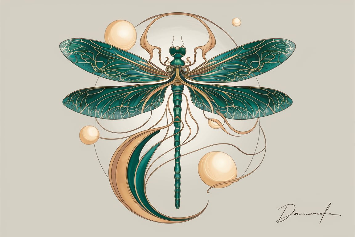 ART NOUVEAU LUMINOUS
